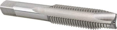 Hertel - 1/2-13 UNC, H3, 3 Flutes, Plug Chamfer, Bright Finish, High Speed Steel Spiral Point STI Tap - 3-13/32" OAL, 1-13/16" Thread Length - Exact Industrial Supply