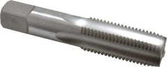 Hertel - 1-8 UNC, H6, 4 Flute, Plug Chamfer, Bright Finish, High Speed Steel Hand STI Tap - 5-3/4" OAL, 2-9/16" Thread Length - Exact Industrial Supply