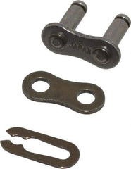 Morse - 3/8" Pitch, ANSI 35, Roller Chain Connecting Link - Chain No. 35 - All Tool & Supply