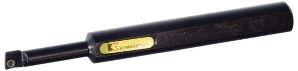 Kennametal - 0.204" Min Bore Diam, 2-1/2" OAL, 3/8" Shank Diam, A-SCLD-S Indexable Boring Bar - 1/2" Max Bore Depth, CD.. 120605 Insert, Screw Holding Method - All Tool & Supply