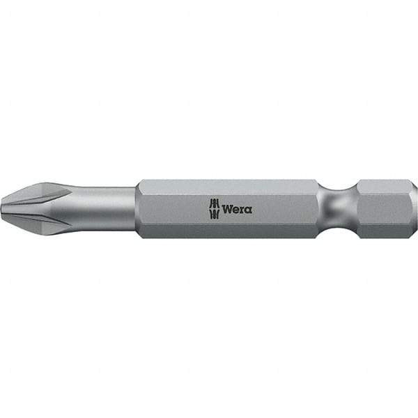 Wera - #1 Pozidriv Screwdriver Bit - 2" OAL - All Tool & Supply