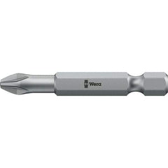 Wera - #1 Pozidriv Screwdriver Bit - 2" OAL - All Tool & Supply