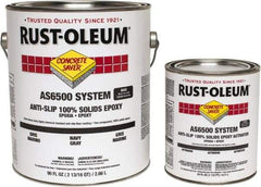 Rust-Oleum - 1 Gal Kit Gloss Navy Gray Antislip Epoxy - 25 to 35 Sq Ft/Gal Coverage, <50 g/L VOC Content - All Tool & Supply