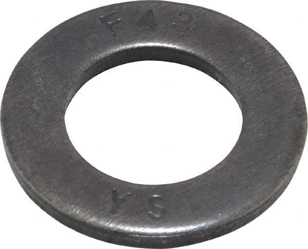 Value Collection - 3/4" Screw, Grade SAE 1035-1050 Steel Structural Flat Washer - 13/16" ID x 1-15/32" OD, Plain Finish - All Tool & Supply