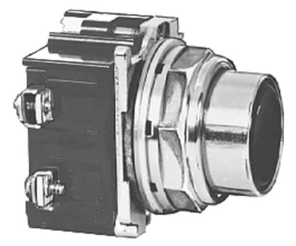 Eaton Cutler-Hammer - Flush Pushbutton Switch Operator - Gray, Round Button, Nonilluminated - All Tool & Supply