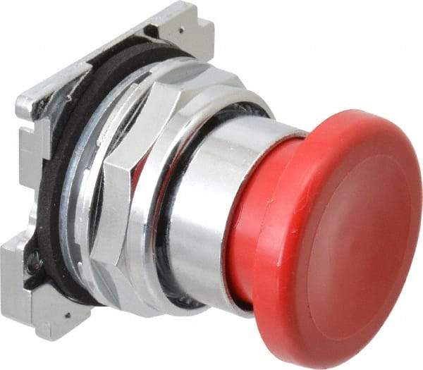 Eaton Cutler-Hammer - Extended Mushroom Head Pushbutton Switch Operator - Red, Round Button, Nonilluminated - All Tool & Supply