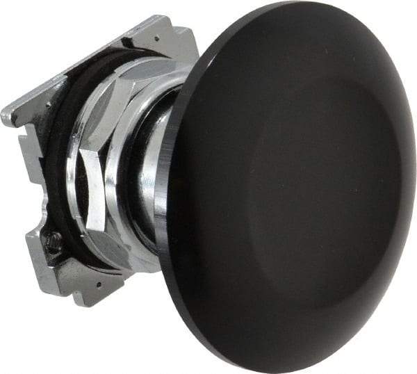 Eaton Cutler-Hammer - Extended Jumbo Mushroom Head Pushbutton Switch Operator - Black, Round Button, Nonilluminated - All Tool & Supply