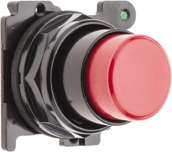 Eaton Cutler-Hammer - Extended Straight Pushbutton Switch Operator - Red, Round Button, Nonilluminated - All Tool & Supply