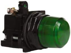 Eaton Cutler-Hammer - 120 VAC Green Lens Incandescent Indicating Light - Corrosion Resistant, Oiltight, Watertight - All Tool & Supply