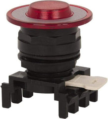 Eaton Cutler-Hammer - Pushbutton Switch Lens - Red, Round Button, Illuminated - All Tool & Supply