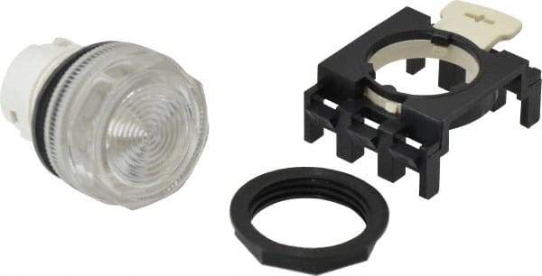 Eaton Cutler-Hammer - Round Pilot and Indicator Light Lens - Clear, 25mm Lens Diameter - All Tool & Supply