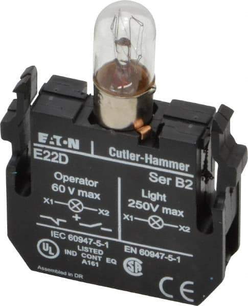 Eaton Cutler-Hammer - 120 VAC/VDC Incandescent Indicating Light - All Tool & Supply