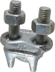 Value Collection - 5/8" Wire Rope U-Bolt Clip - Forged Carbon Steel, Galvanized - All Tool & Supply