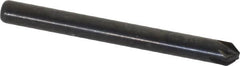 Keo - 1/8" Head Diam, 1/8" Shank Diam, 6 Flute 82° High Speed Steel Countersink - All Tool & Supply