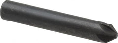 Keo - 1/4" Head Diam, 1/4" Shank Diam, 6 Flute 82° High Speed Steel Countersink - All Tool & Supply