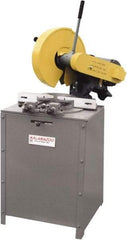 Kalamazoo - 14" Blade Diam, 1" Arbor Hole, Miter Chop & Cutoff Saw - 1,300 RPM, 5 hp, 220/440 Volts, 3 Phase - All Tool & Supply