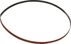 3M - 1/4" Wide x 24" OAL, 120 Grit, Ceramic Abrasive Belt - Ceramic, Fine, Coated, Y Weighted Cloth Backing, Wet/Dry, Series 777F - All Tool & Supply