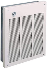 Marley - 120 Volt, 1,500 Watt, 12.5 Amps, 100 CFM, 5,120 Max BTU, High Capacity Wall Heater - 14-5/8 Wide x 3-7/8 Deep x 18-1/4 High - All Tool & Supply