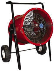 Marley - 102,360 Max BTU Rating, Portable Unit Heater - 36.3 Amps, 480 Volts, 21" Wide x 34" High - All Tool & Supply