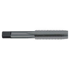 Titan USA - 7/16-14 Bottoming RH 2B/3B H3 Uncoated High Speed Steel 4-Flute Straight Flute Hand Tap - Exact Industrial Supply