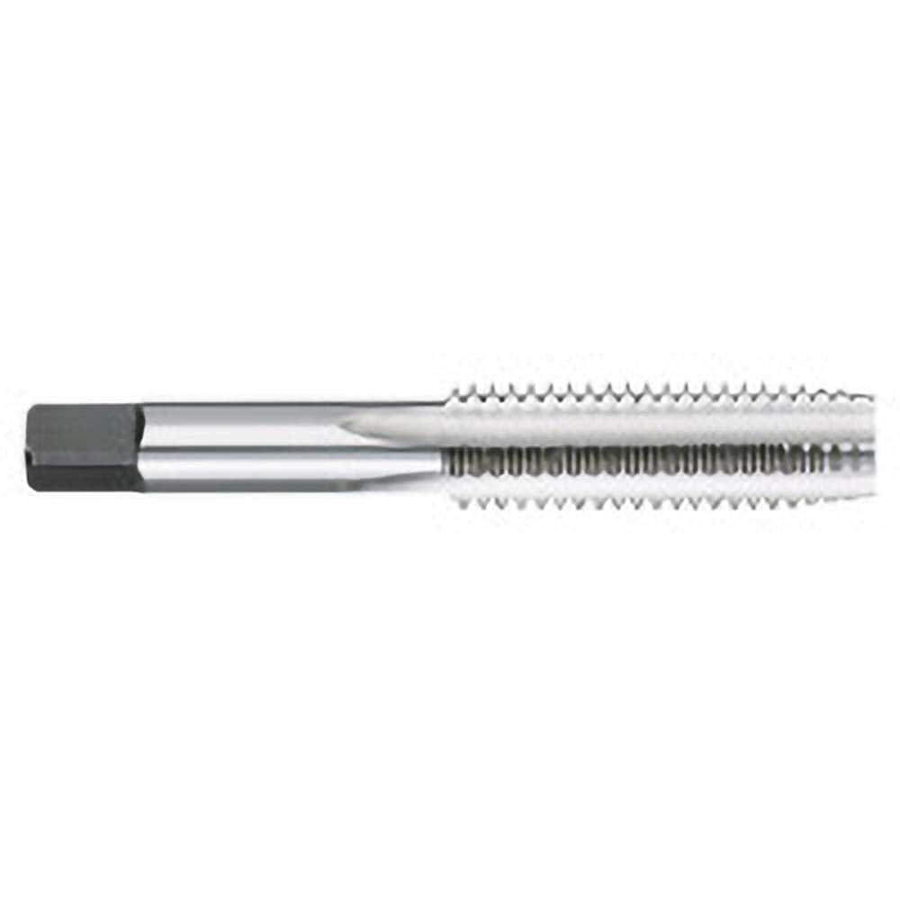 Titan USA - 3/8-24 Plug RH 2B/3B H3 Uncoated High Speed Steel 4-Flute Straight Flute Hand Tap - Exact Industrial Supply