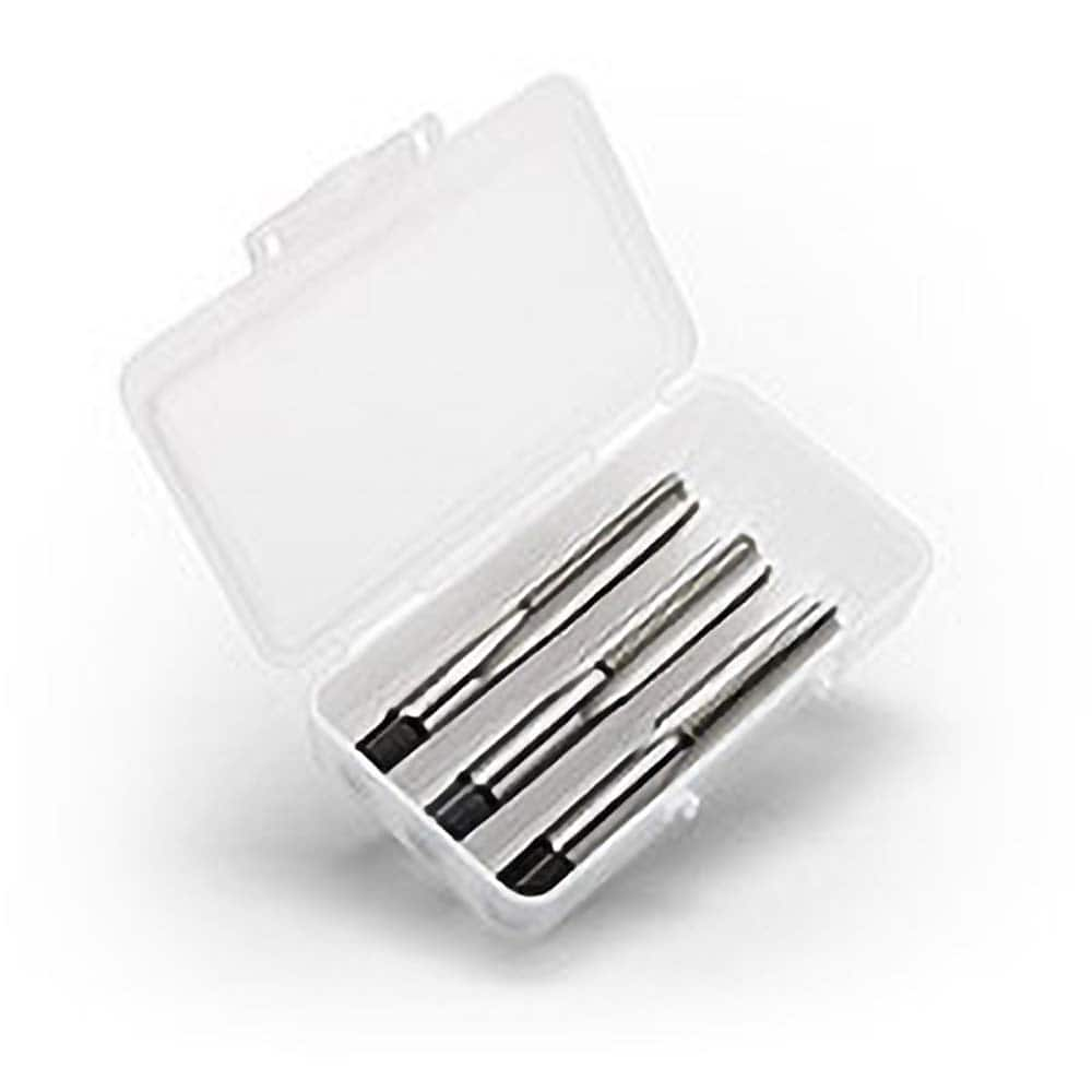 Titan USA - Tap Sets; Thread Size: #8-36 ; Number of Flutes: 4 ; Chamfer: Bottoming; Plug; Taper ; Material: High Speed Steel ; Finish/Coating: Uncoated ; Thread Direction: Right Hand - Exact Industrial Supply