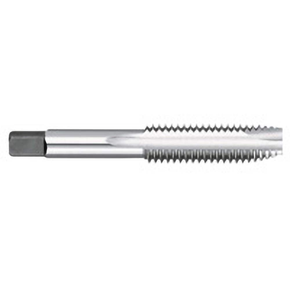 Spiral Point Tap: #10-24, UNC, 2 Flutes, Plug, 2B/3B, High Speed Steel, Uncoated 7/8″ Thread Length, 2-3/8″ OAL, Right Hand, H2, Series 750