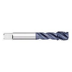 Titan USA - Spiral Flute Taps; Thread Size (mm): M14x2.00 ; Chamfer: Semi-Bottoming ; Class of Fit: 6H ; Thread Limit: D3 ; Number of Flutes: 3 ; Material: Powdered Metal - Exact Industrial Supply