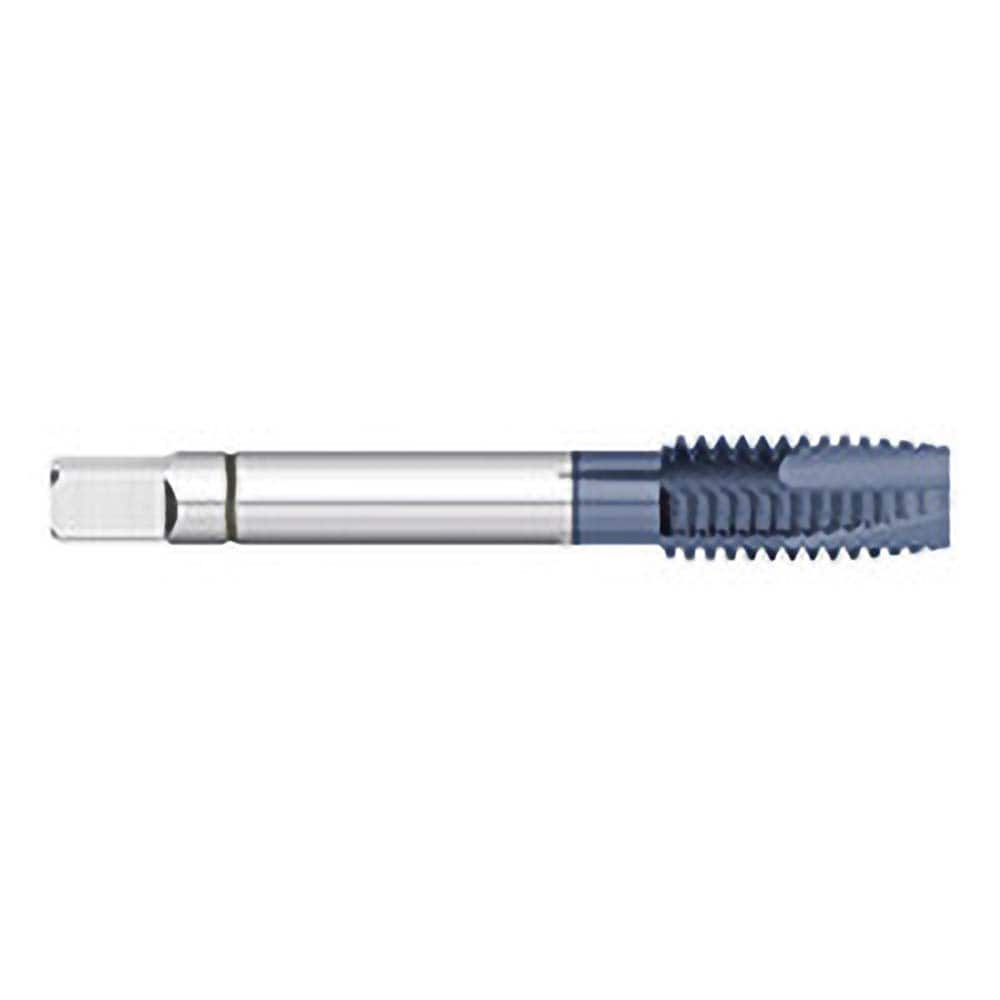 Titan USA - Spiral Point Taps; Thread Size (mm): M8x1.25 ; Number of Flutes: 3 ; Chamfer: Plug ; Class of Fit: 6H ; Thread Limit: D3 ; Finish/Coating: AlTiN - Exact Industrial Supply