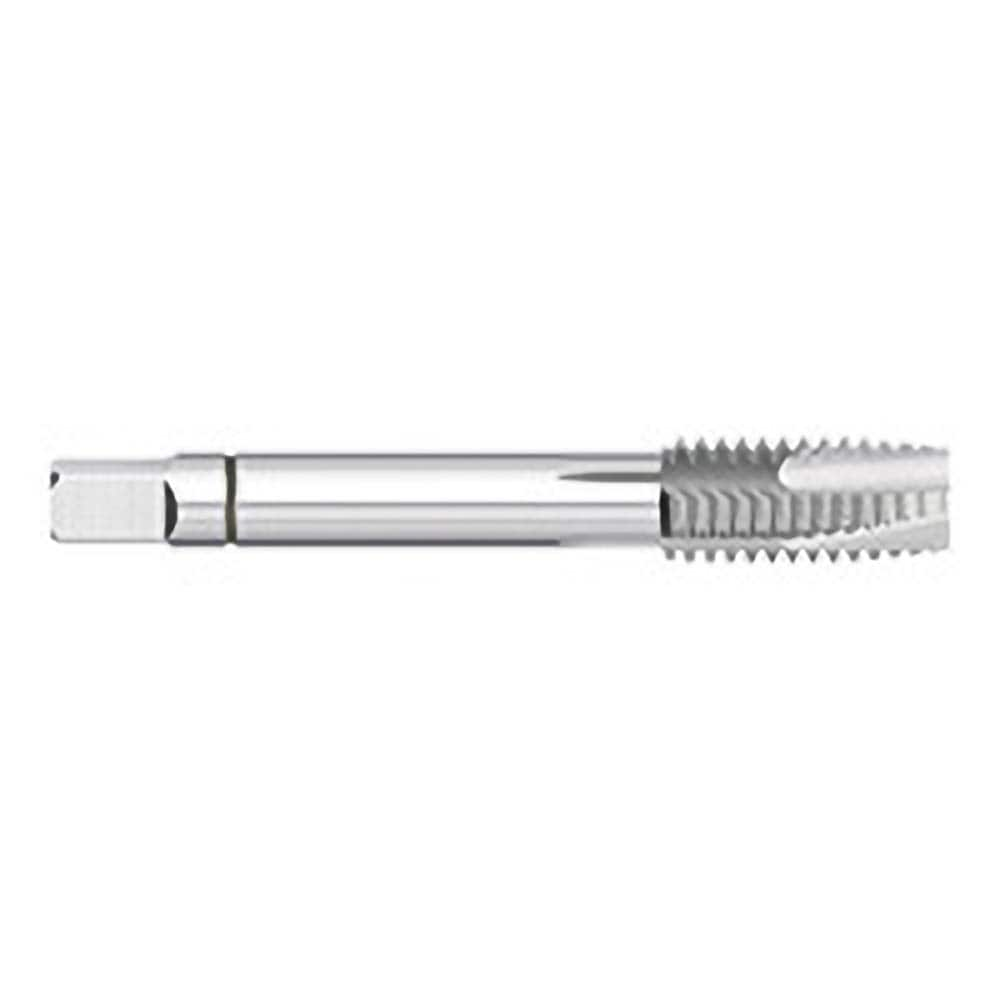 Spiral Point Tap: #8-32, UNC, 3 Flutes, Plug, 2B/3B, Powdered Metal, Uncoated 29/64″ Thread Length, 2-1/8″ OAL, Right Hand, H3, Series 772