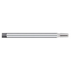 Titan USA - Extension Pipe Taps; Thread Size (Inch): 1/4-18 ; Thread Standard: NPT ; Material: High Speed Steel ; Finish/Coating: Uncoated ; Number of Flutes: 4 ; Thread Profile: Standard - Exact Industrial Supply