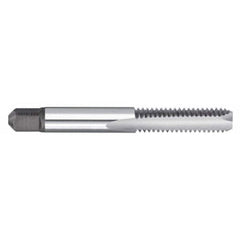 Spiral Point Tap: #2-56, UNC, 2 Flutes, Bottoming, 2B/3B, High Speed Steel, Uncoated 7/16″ Thread Length, 1-3/4″ OAL, Right Hand, H2, Series 754