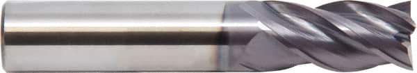 M.A. Ford - 1/2", 4 Flute, Solid Carbide, 0.015" Corner Radius End Mill - 3" OAL, 1-1/4" LOC - All Tool & Supply