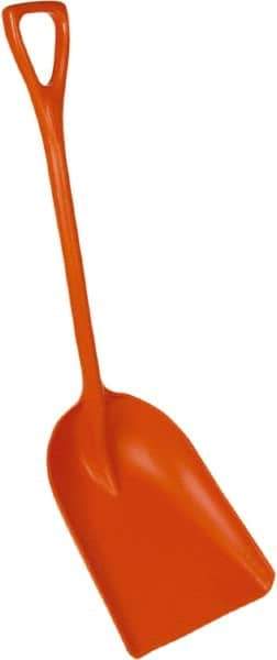 Remco - 17-1/8" High Square Plastic Shovel - 27" Long D-Grip Handle - All Tool & Supply