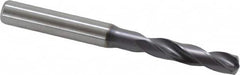 Kennametal - 6.59892mm 140° Spiral Flute Solid Carbide Screw Machine Drill Bit - All Tool & Supply