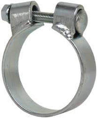 Made in USA - 2.92" ID, Steel Zinc Plated BCE Band Style Clamp - 0.12" Thick, 2-3/4" Hose - All Tool & Supply