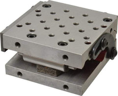 Suburban Tool - 4" Long x 4" Wide x 2" High, Precision Steel Sine Plate - Square to within 0.0002", 0.0002" Tolerance, 3/8-16 Hole - All Tool & Supply