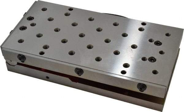 Suburban Tool - 12" Long x 6" Wide x 2-5/8" High, Precision Steel Sine Plate - Square to within 0.0003", 0.0002" Tolerance, 3/8-16 Hole - All Tool & Supply