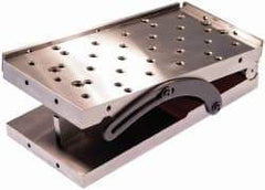 Suburban Tool - 18" Long x 6" Wide x 3-3/8" High, Precision Steel Sine Plate - Square to within 0.0004", 0.0003" Tolerance, 3/8-16 Hole - All Tool & Supply