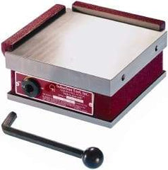 Suburban Tool - Standard Pole Square Permanent Magnetic Block Chuck - 12" Long x 12" Wide x 2-5/8" High, Ceramic - All Tool & Supply