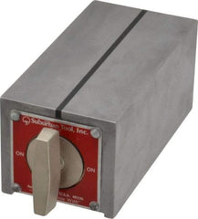 Suburban Tool - Standard Pole Rectangular Permanent Magnetic Block Chuck - 5-1/2" Long x 2-3/4" Wide x 2-1/2" High, Alnico - All Tool & Supply