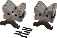 Suburban Tool - 2-7/8" Max Capacity, 90° Angle, Hardened Steel V-Block - 4" Long x 3" Wide x 3" High, Sold as Matched Pair - All Tool & Supply