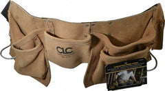 CLC - 29 to 46" Waist Tool Belt - 12 Pocket, 2" Wide, Industrial Yellow, Leather - All Tool & Supply