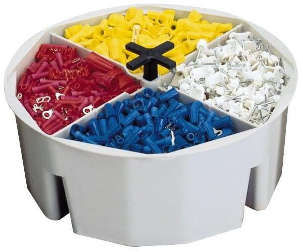 CLC - White Plastic Bucket Organizer - 2-1/2" High - All Tool & Supply