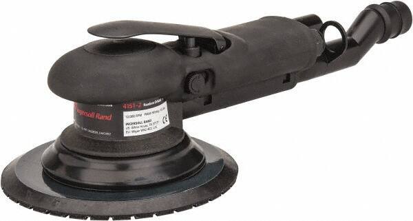 Ingersoll-Rand - 12,000 OPM, 15.5 CFM Air Consumption, Palm Air Orbital Sander - Round Pad, 1/4 NPT Inlet - All Tool & Supply