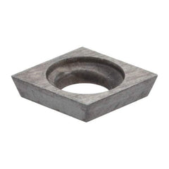 Everede Tool - CDCD07 Grade CS2 Carbide Boring Insert - Uncoated, 80° Diamond, 15° Relief Angle, 5/32" Inscr Circle, 0.04" Thick, 0.007" Corner Radius - All Tool & Supply