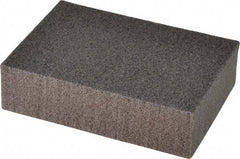 Norton - 2-3/4" Wide x 4" Long, Medium/Very Fine Grade Sanding Sponge - 80/150 Grit, 1" Thick, Doublesided - All Tool & Supply