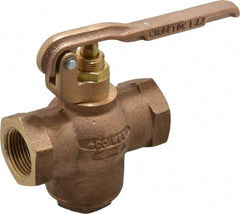 Kingston - 1" Pipe, 400 Max psi, Buna N Disc, Self Closing Control Valve - Squeeze Lever, FNPT x FNPT End Connections - All Tool & Supply