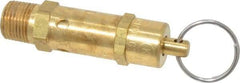 Kingston - 3/8" Inlet, ASME Safety Relief Valve - 150 Max psi, Brass - All Tool & Supply