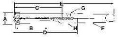 Allied Machine and Engineering - Series 2.5, 1-3/16 to 1-3/8" Diam, 3MT Taper Shank, Helical Flute Spade Drill - 7-3/8" Max Depth, 10-15/64" Body Length, 13-25/32" OAL, Standard Length, Through Coolant - All Tool & Supply